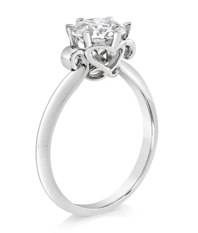 Romantic engagment ring style 2