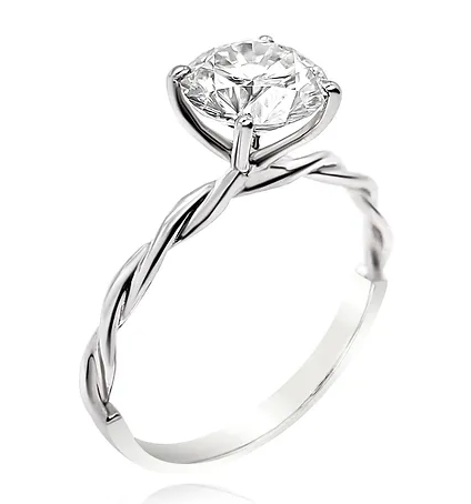 Romantic engagment ring style 6